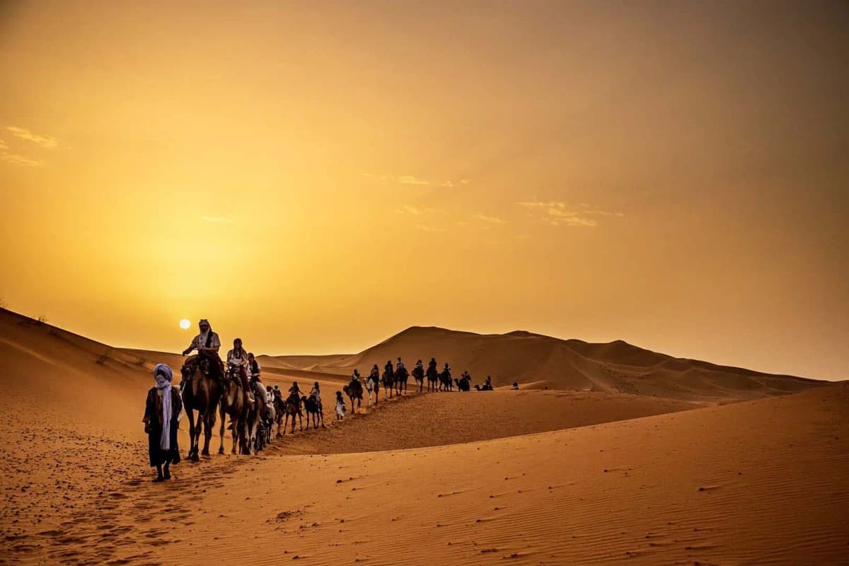 Sahara desert Morocco