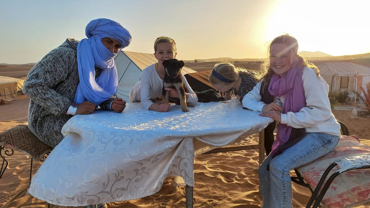 Morocco student tour from Marrakech to the Sahara Desert